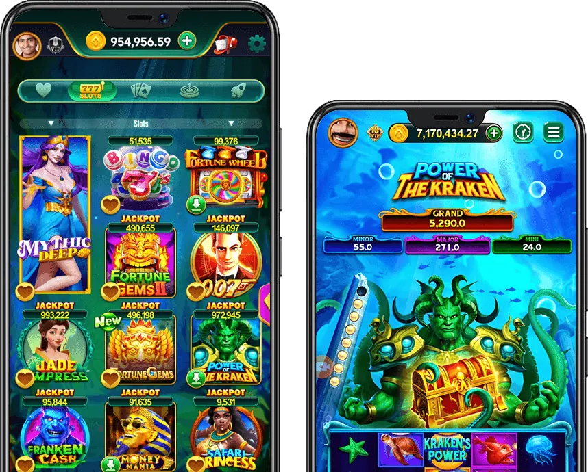 Various online casino games displayed on a digital platform, representing ph7 casino offerings.